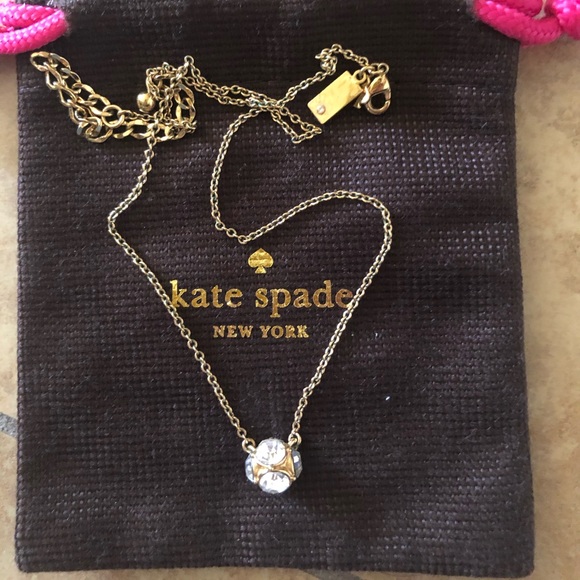 kate spade | Jewelry | Kate Spade Lady Marmalade Disco Ball Necklace |  Poshmark